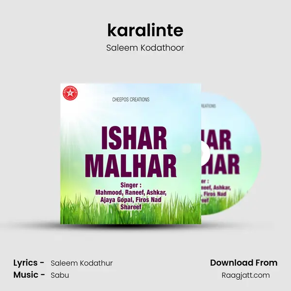 karalinte - Saleem Kodathoor album cover 