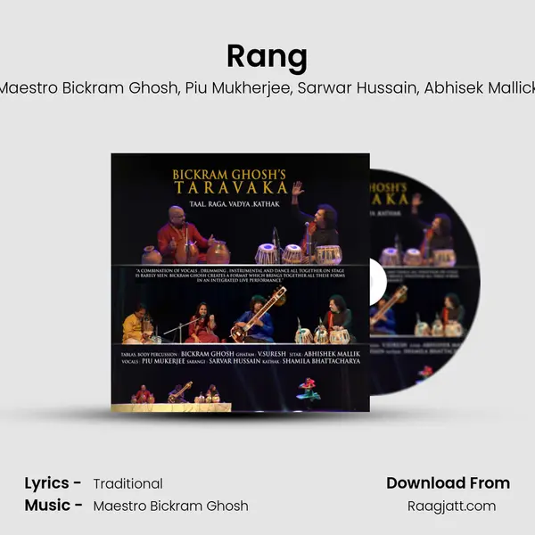 Rang - Maestro Bickram Ghosh album cover 