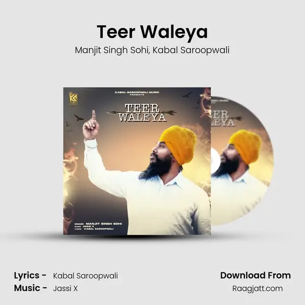 Teer Waleya - Manjit Singh Sohi album cover 