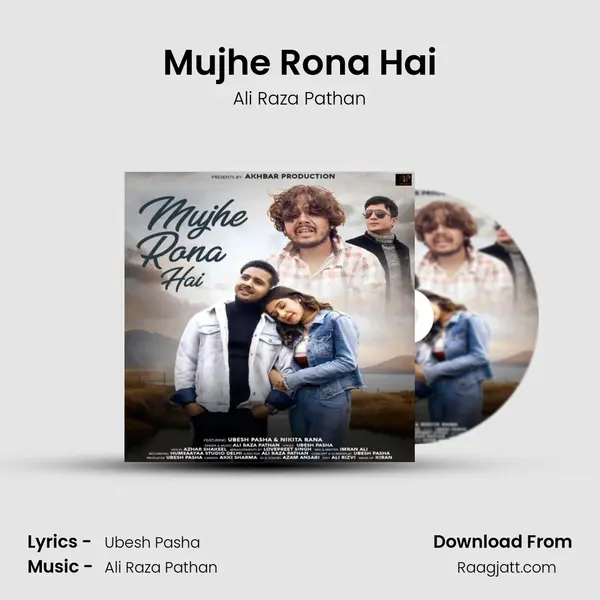 Mujhe Rona Hai - Ali Raza Pathan album cover 