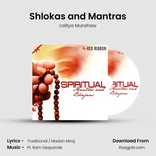 Shlokas and Mantras - Lalitya Munshaw album cover 