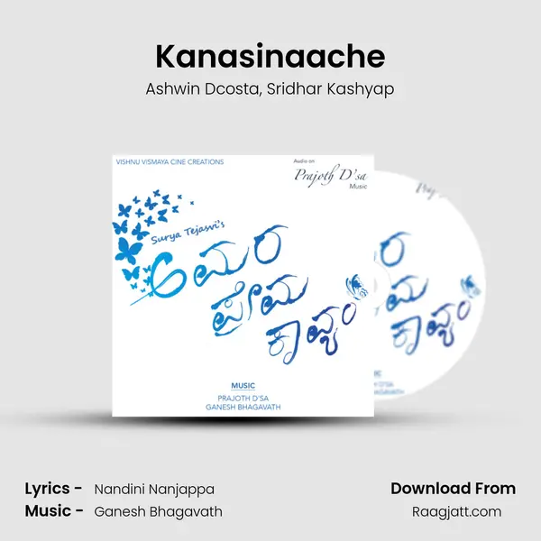 Kanasinaache - Ashwin Dcosta album cover 