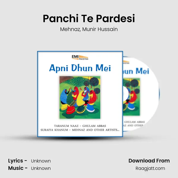 Panchi Te Pardesi - Mehnaz album cover 