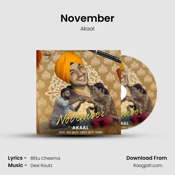 November - Akaal album cover 