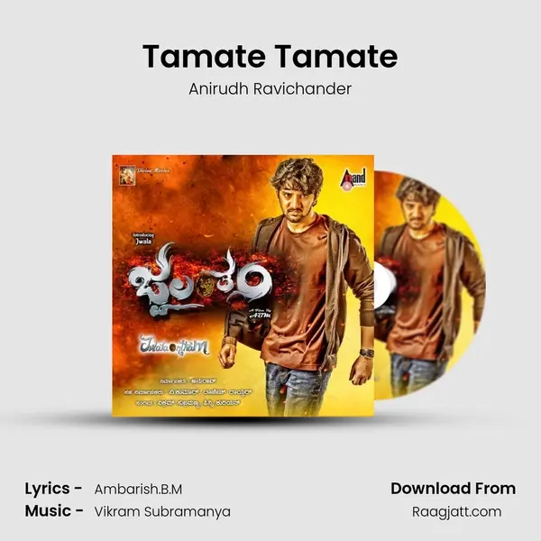 Tamate Tamate - Anirudh Ravichander album cover 