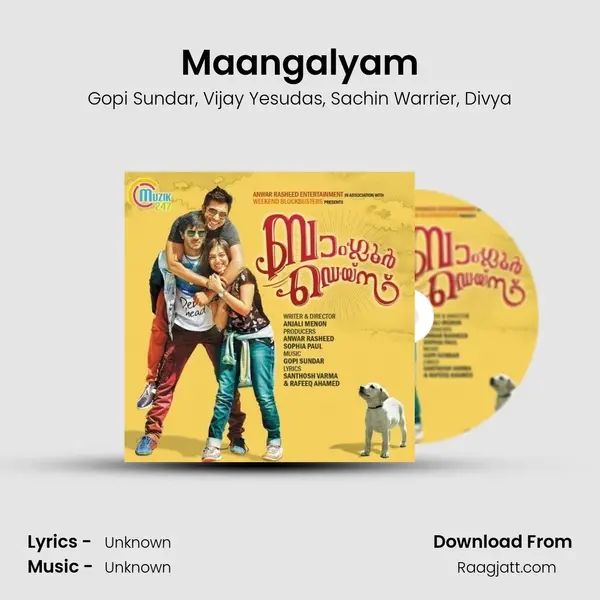 Maangalyam - Gopi Sundar album cover 