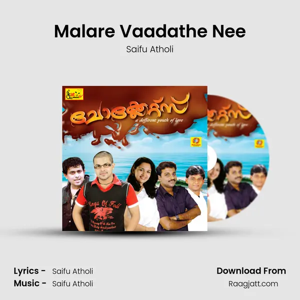 Malare Vaadathe Nee - Saifu Atholi album cover 