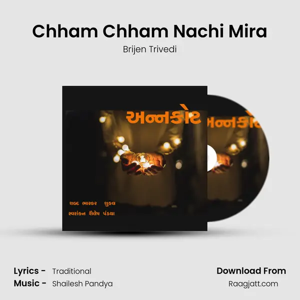 Chham Chham Nachi Mira - Brijen Trivedi album cover 