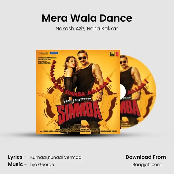 Mera Wala Dance - Nakash Aziz album cover 