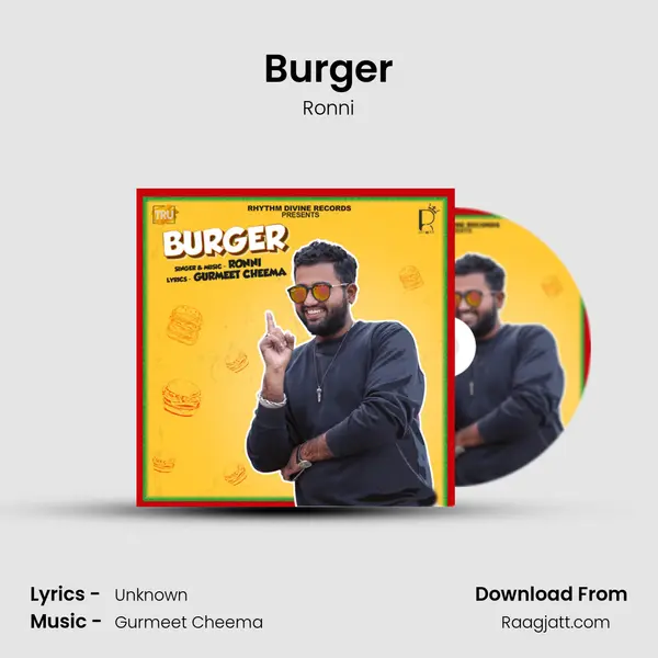 Burger - Ronni album cover 