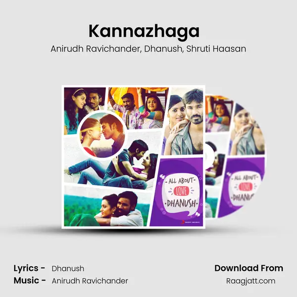 Kannazhaga (From 3) (The Kiss of Love) mp3 song