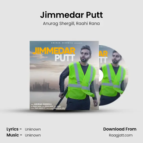 Jimmedar Putt - Anurag Shergill album cover 