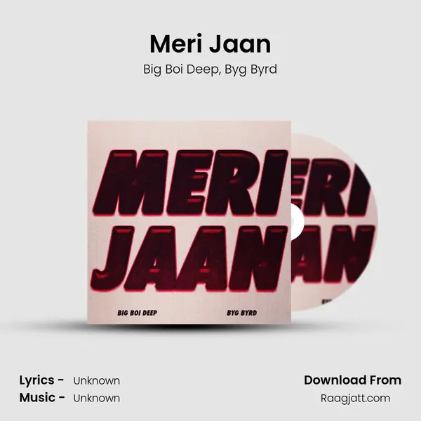 Meri Jaan - Big Boi Deep album cover 