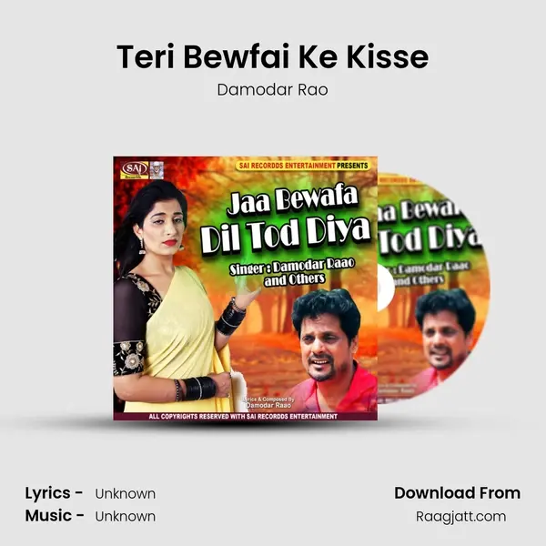 Teri Bewfai Ke Kisse - Damodar Rao album cover 