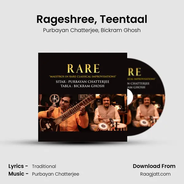 Rageshree, Teentaal - Purbayan Chatterjee album cover 