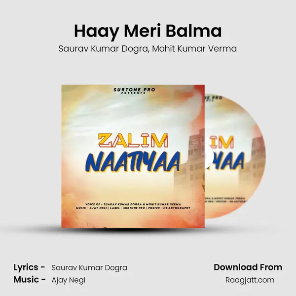 Haay Meri Balma - Saurav Kumar Dogra album cover 