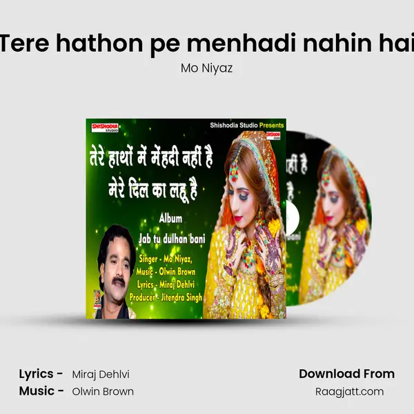 Tere hathon pe menhadi nahin hai - Mo Niyaz album cover 