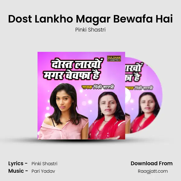 Dost Lankho Magar Bewafa Hai - Pinki Shastri album cover 