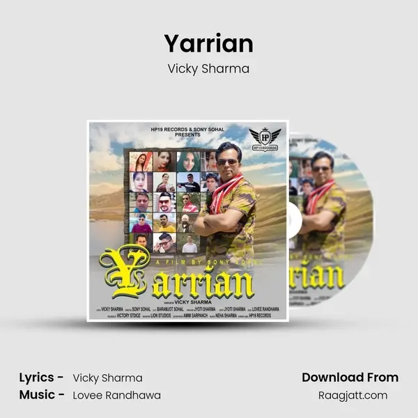 Yarrian - Vicky Sharma album cover 