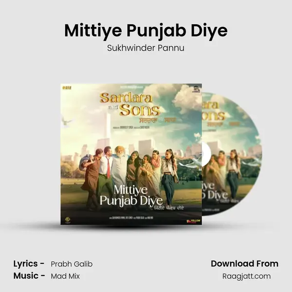 Mittiye Punjab Diye - Sukhwinder Pannu album cover 