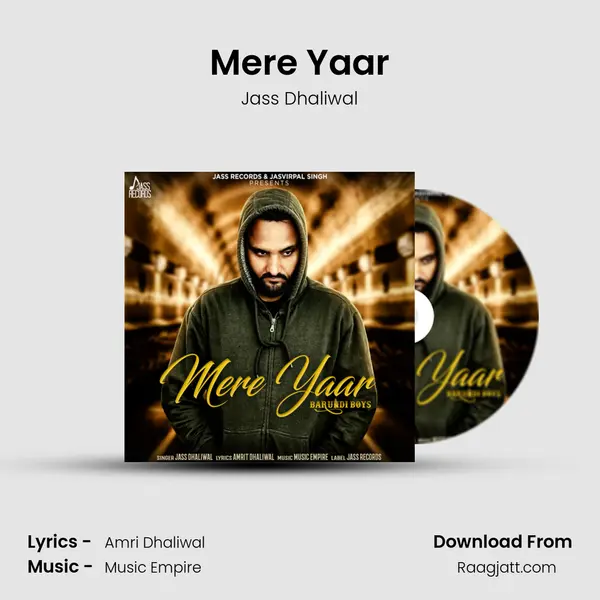 Mere Yaar - Jass Dhaliwal album cover 