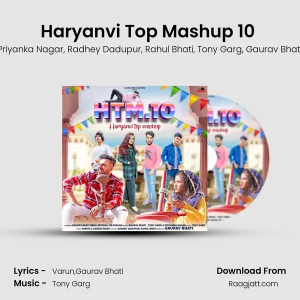 Haryanvi Top Mashup 10 (HTM.10) - Priyanka Nagar album cover 