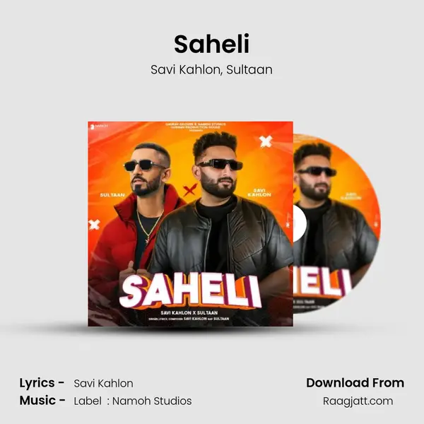 Saheli - Savi Kahlon album cover 