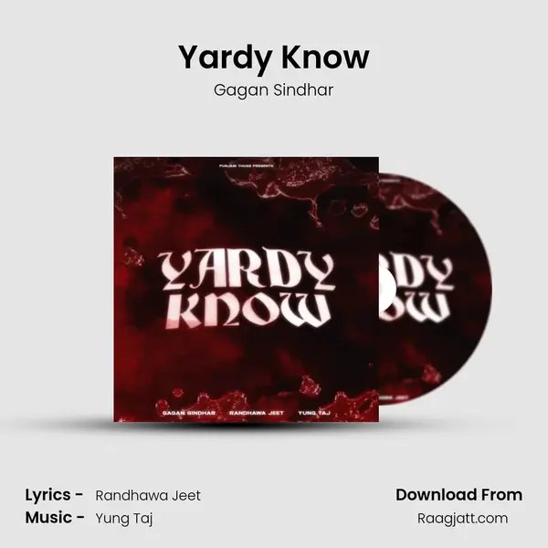 Yardy Know - Gagan Sindhar album cover 