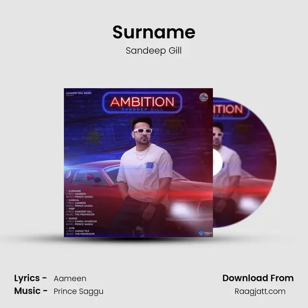 Surname - Sandeep Gill album cover 