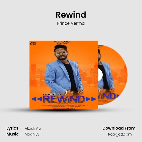 Rewind - Prince Verma album cover 