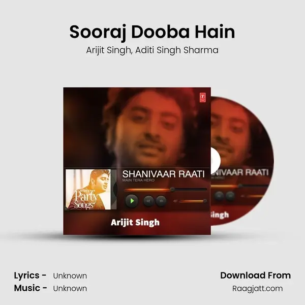 Sooraj Dooba Hain - Arijit Singh album cover 