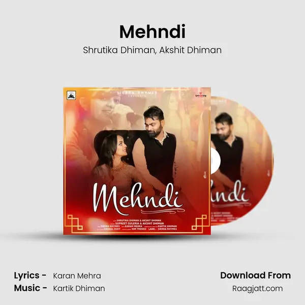 Mehndi - Shrutika Dhiman album cover 