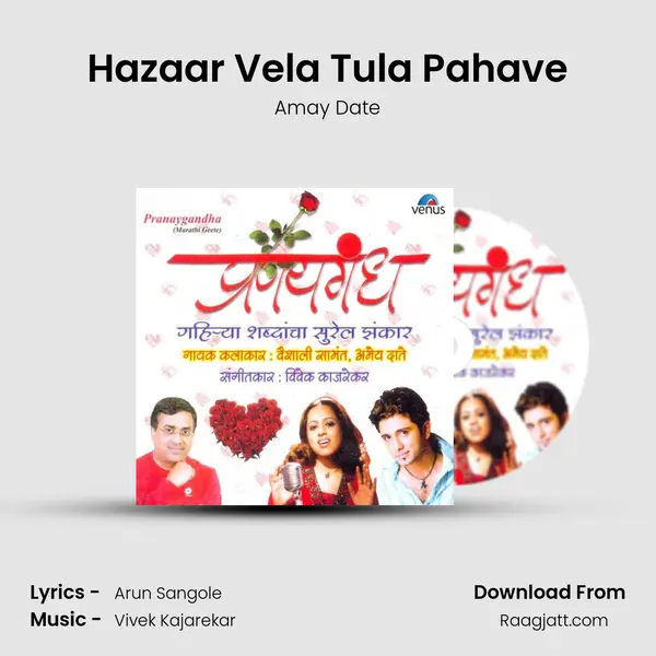 Hazaar Vela Tula Pahave - Amay Date album cover 