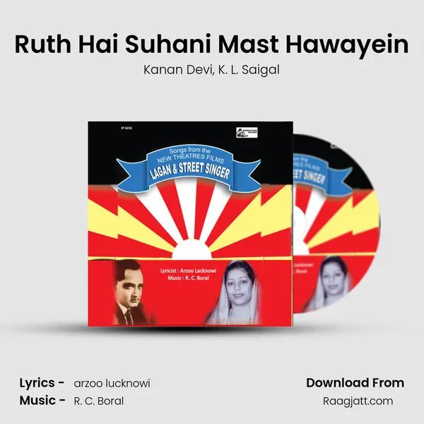 Ruth Hai Suhani Mast Hawayein - Kanan Devi album cover 