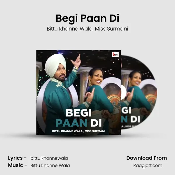 Begi Paan Di - Bittu Khanne Wala album cover 