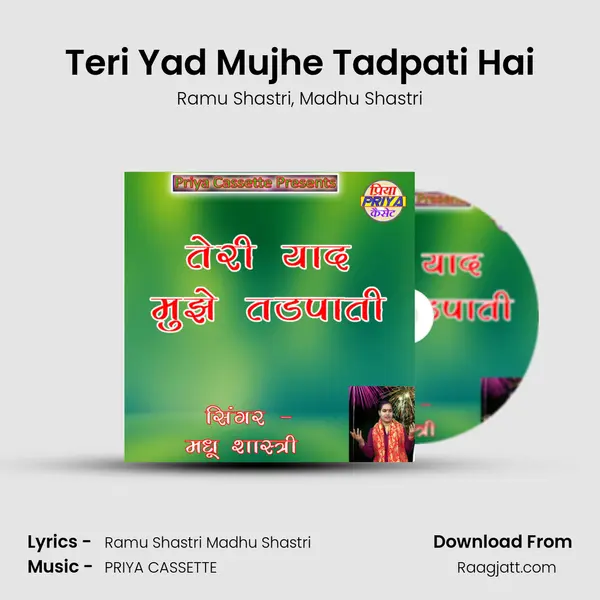 Teri Yad Mujhe Tadpati Hai - Ramu Shastri album cover 