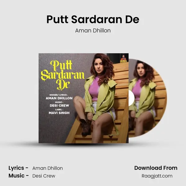 Putt Sardaran De - Aman Dhillon album cover 