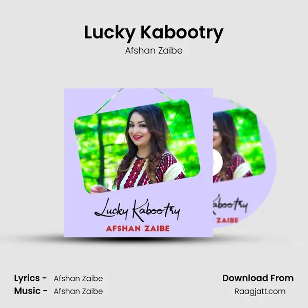 Lucky Kabootry - Afshan Zaibe album cover 