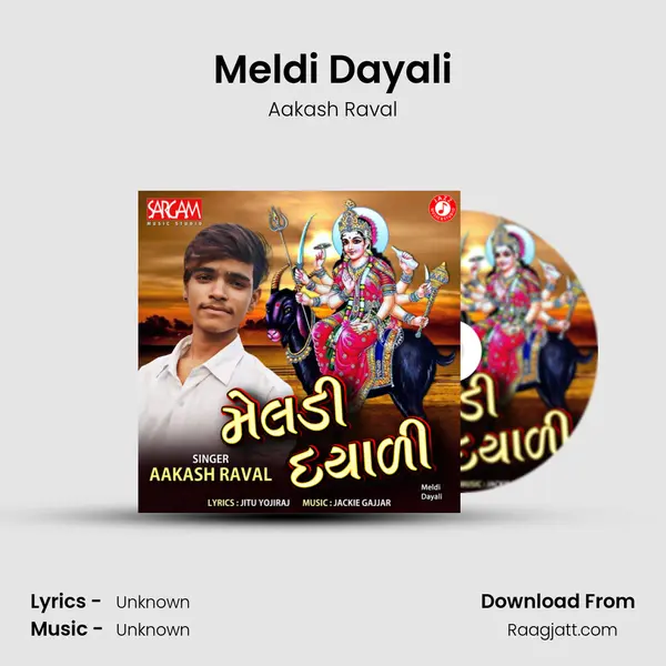 Meldi Dayali - Aakash Raval album cover 