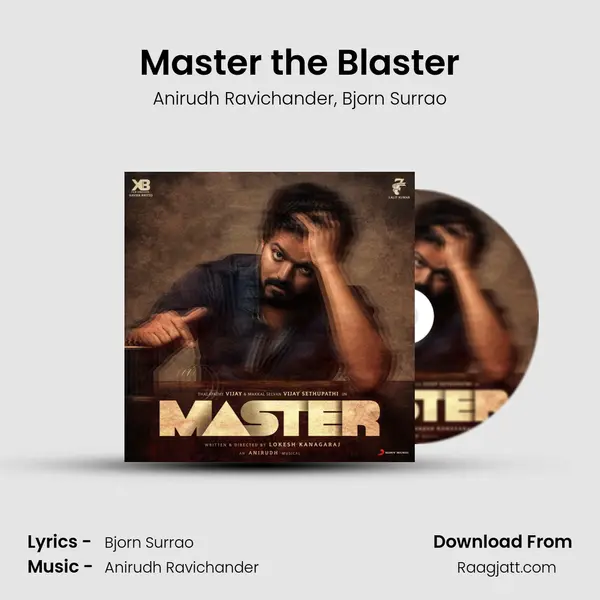 Master the Blaster - Anirudh Ravichander album cover 