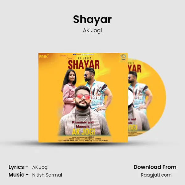 Shayar - AK Jogi album cover 