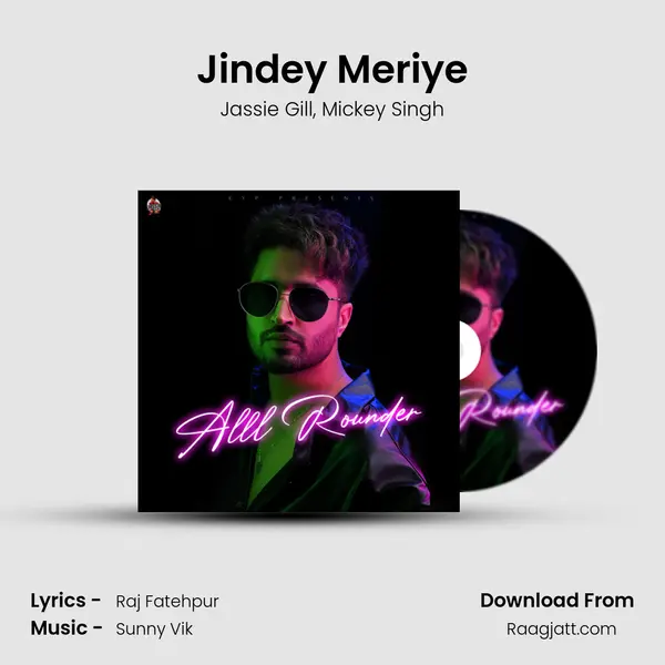 Jindey Meriye - Jassie Gill album cover 