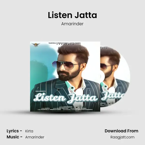 Listen Jatta - Amarinder album cover 