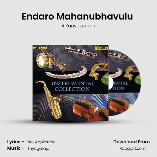 Endaro Mahanubhavulu (Violin) - A.Kanyakumari album cover 