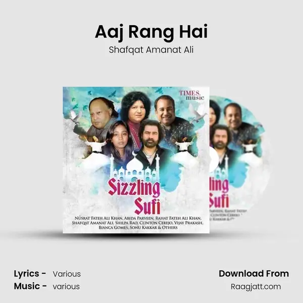 Aaj Rang Hai - Shafqat Amanat Ali album cover 