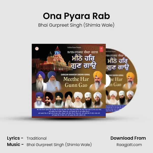 Ona Pyara Rab - Bhai Gurpreet Singh (Shimla Wale) album cover 