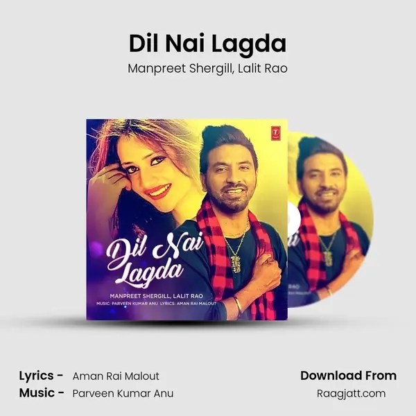 Dil Nai Lagda - Manpreet Shergill album cover 