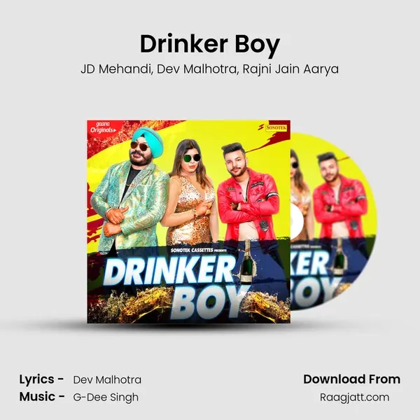 Drinker Boy - JD Mehandi album cover 