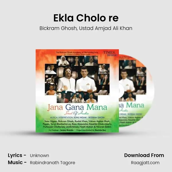 Ekla Cholo re - Bickram Ghosh album cover 