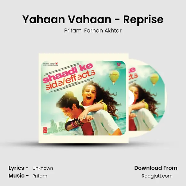 Yahaan Vahaan - Reprise - Pritam album cover 